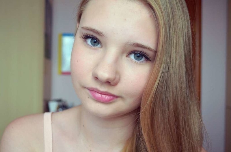 Красивые фото лица девушек 14 лет