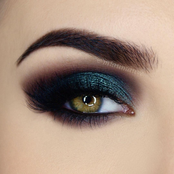 Зеленый макияж глаз: более 20 идей, чтобы закатить шею от всеобщего восхищения