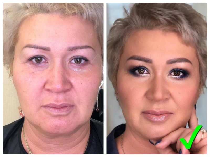 Все не по плану: ошибки взрослых женщин при нанесении вечернего макияжа
