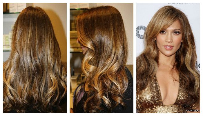 Брондирование волос на темные волосы (фото до и после)