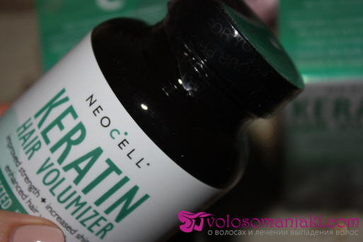 Комплекс витаминов для увеличения объема волос с кератином и коллагеном Keratin Hair Volumizer от Neocell: состав, свойства и отзывы