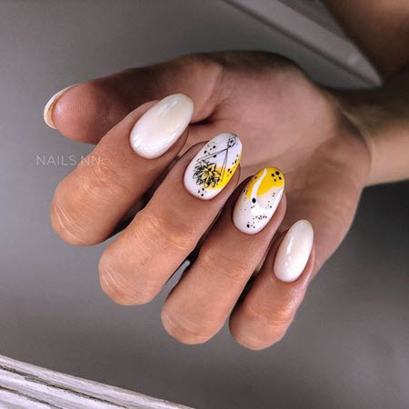Красивый маникюр на овальных ногтях - фото модного дизайна 2019-2020
