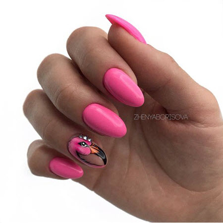 Красивый розовый маникюр 2020-2021. Фото трендового дизайна на короткие и длинные ногти