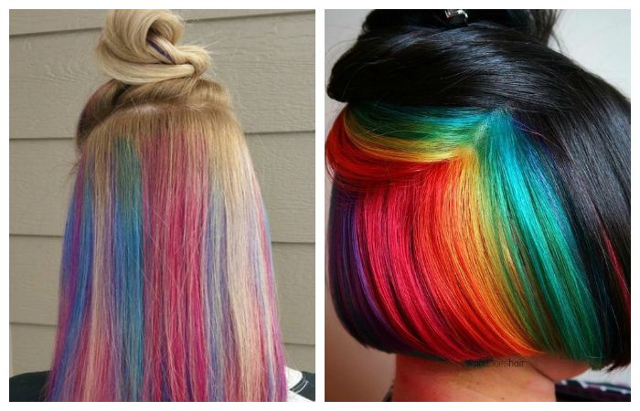Покраска волос: самые модные техники (фото)
