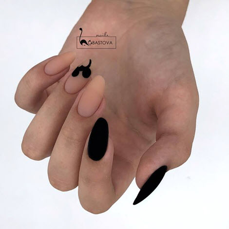 Модный матовый маникюр 2020. Более 150 фото новых идей дизайна ногтей